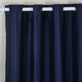 Cortina Para Sala E Quarto 2,60X1,70 M Pantex Rústica Havan Casa - Azul Denin