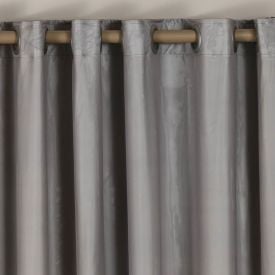 Cortina Para Quarto E Sala 3,60X2,50 M Pratika Lisa Slim Voil Havan Casa - Titanio