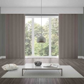 Cortina Para Quarto E Sala 3,60X2,50 M Pratika Lisa Slim Voil Havan Casa - Taupe