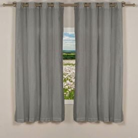 Cortina para Quarto e Sala 2,60X1,70 m Rústica Madri Havan Casa - Cinza