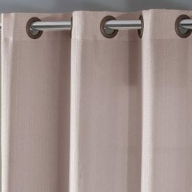 Cortina Para Quarto E Sala 2,60X2,30 M Veneza Rústica Havan Casa - Rose