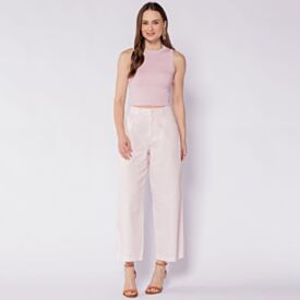 Cropped Regata Feminino Tricot Patricia Foster
