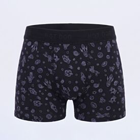 Cueca Boxer Infantil 2 a 10 Anos Em Microfibra Hot Dog