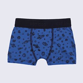 Cueca Boxer Infantil 2 a 10 Anos Em Microfibra Hot Dog