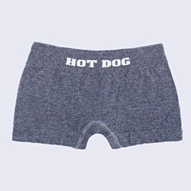 Cueca Boxer Infantil 4 a 8 Anos Sem Costura Hot Dog