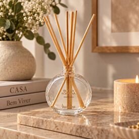 Difusor de Ambientes com Varetas 200Ml Buona Fortuna - Fiore Di Caju