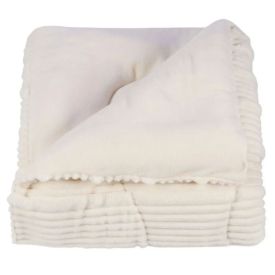 Edredom Casal Amalfi 2,10M X 2,35M Hedrons - Off White