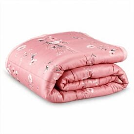 Edredom Casal Bellagio Dupla Face Havan Casa - Nina Floral Rosa