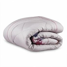 Edredom Casal Dupla Face Plush Versátile Havan Casa - Cecília Floral Rosa