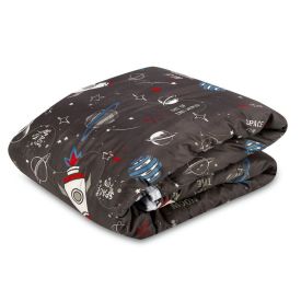 Edredom Casal Microfibra 100% Poliéster Kids Solecasa - Space