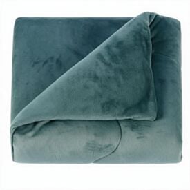 Edredom Casal Plush Inove Provence Havan Casa - Verde