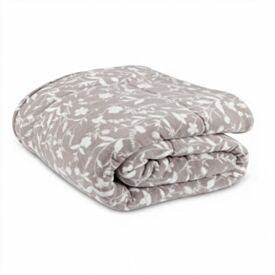 Edredom Casal Provence Estampado Havan Casa - Yasmin Floral Cinza