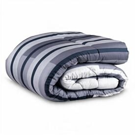 Edredom King Dupla Face Plush Versátile Havan Casa - Gael Geo Preto