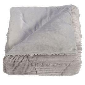 Edredom Queen Amalfi 2,35M X 2,50M Hedrons - Prata