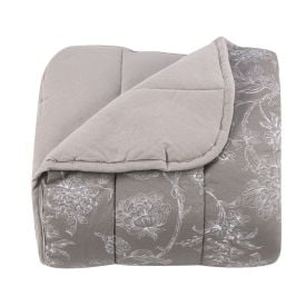  Edredom Queen 100% Algodão Malha Havan Casa 1 Pç - Constance Taupe