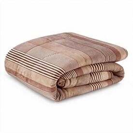Edredom Queen Plush Inove Provence Havan Casa - Caio Geo Bege