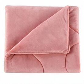 Edredom Queen Plush Inove Provence Havan Casa - Argila
