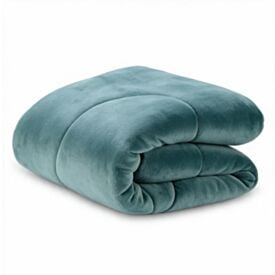 Edredom Queen Plush Inove Provence Havan Casa - Verde