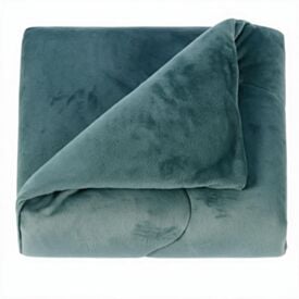 Edredom Queen Plush Inove Provence Havan Casa - Verde