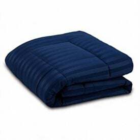 Edredom Queen Toque de Pluma Firenze Havan Casa - Azul Marinho