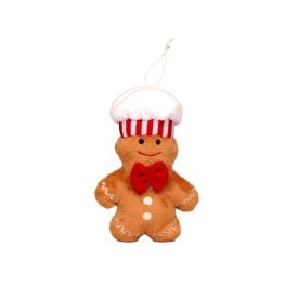 Enfeite Natalino Boneco Gengibre Havan Casa - 11Cm
