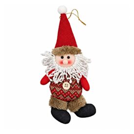 Enfeite Papai Noel Rustico 20Cm Rio Master