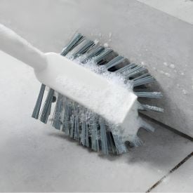 Escova Multiuso Retangular Flow Ou 32Cm - Branco e Cinza