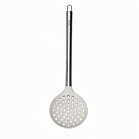 Escumadeira de Silicone Cabo em Inox Brinox 34,5 cm - Vanilla
