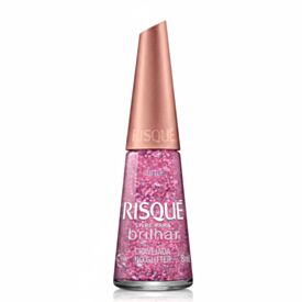 Esmalte Risqué 8Ml - Cravejada No Glitter