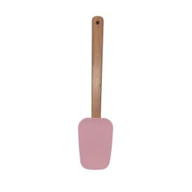 Espátula de Silicone com Cabo de Bambu 29Cm Havan Casa - Rosa