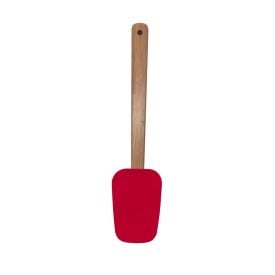 Espátula de Silicone com Cabo de Bambu 29Cm Havan Casa - Vermelho