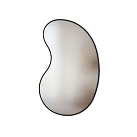 Espelho Orgânico Bean 50X40cm Reduna - Preto