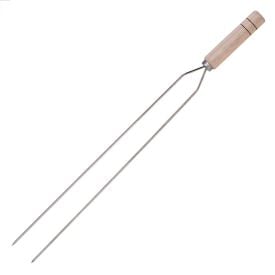 Espeto Duplo 65Cm Niquelado Stolf - 506-STD