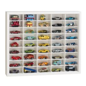 Estante para 45 Veículos Miniatura JPF 523 - Branco
