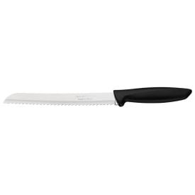 Faca Para Pão Aço Inox Plenus Tramontina 8" - Preto