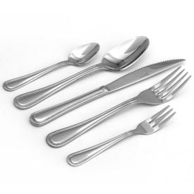 Faqueiro Avalon Wolff 30 Pe&ccedil;as - A&ccedil;o Inox