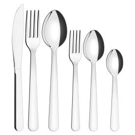 Faqueiro De A&ccedil;o Inox Malibu Tramontina 36 Pe&ccedil;as - Inox