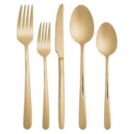Faqueiro Inox Viena Wolff 30 Pe&ccedil;as - Champanhe