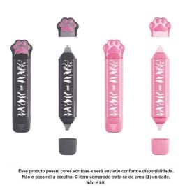 Fita Corretiva 4M E Cola Em Fita 3M Holic Pets Tris - Sortido