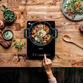 Fog&atilde;o Cooktop De Indu&ccedil;&atilde;o Brit&acirc;nia 1 Boca BCT10A