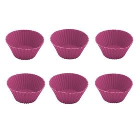 Forma de Cupcake 6 Peças Basic Havan Casa - Violeta