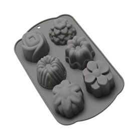 Forma de Gelo em Silicone Flores 28,5Cm - Havan Casa