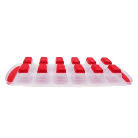Forma De Gelo Fundo De Silicone 12 Cubos Havan Casa - 25cm