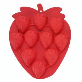 Forma de Silicone Morango 19 cm Havan Casa