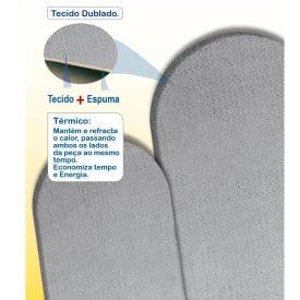 Forro para Tábua de Passar 1,20x43cm Utimil - Mescla