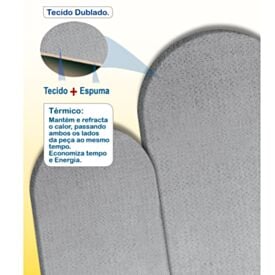 Forro para Tábua de Passar 1,20X43cm Utimil - Mescla