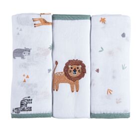 Fralda Estampada com 3 Pe&ccedil;as Havan Baby - Selva