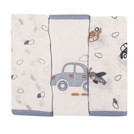 Fralda Estampada com 3 Peças Havan Baby - Carros