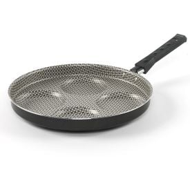 Frigideira 4 Ovos Fortaleza 26Cm - Preto