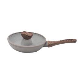 Frigideira Com Tampa Elegance Havan Casa 24 Cm - Chocolate
